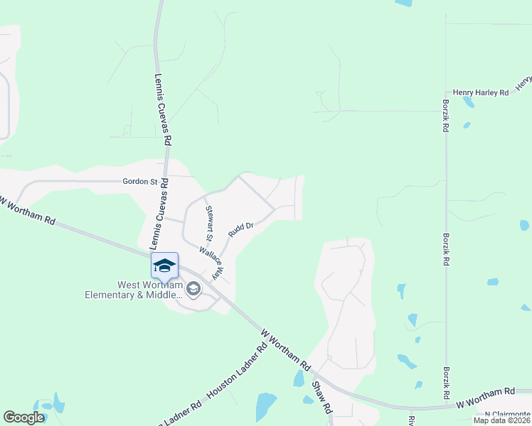map of restaurants, bars, coffee shops, grocery stores, and more near 19532 Rudd Drive in Saucier