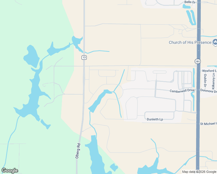 map of restaurants, bars, coffee shops, grocery stores, and more near Oberg Road in Fairhope