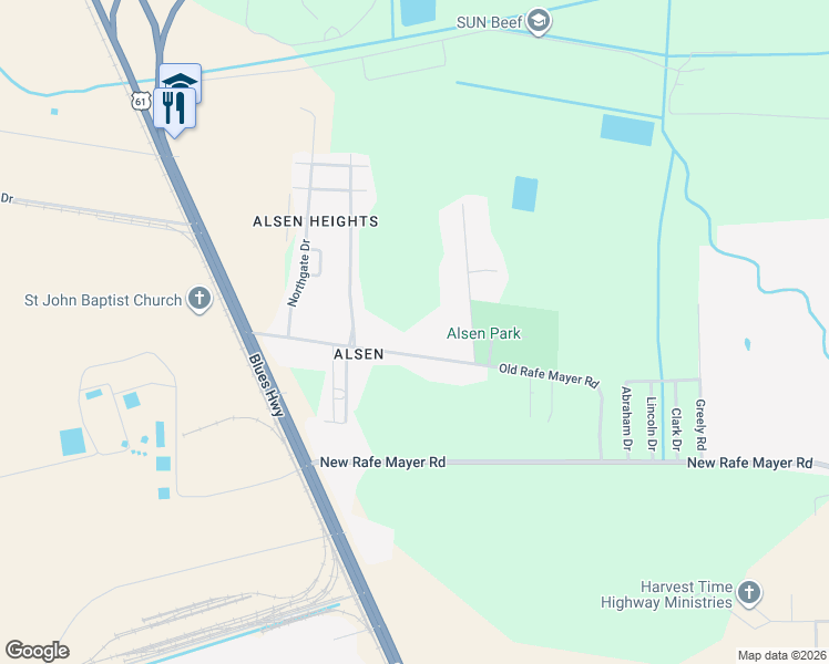 map of restaurants, bars, coffee shops, grocery stores, and more near 468 Old Rafe Mayer Road in Baton Rouge