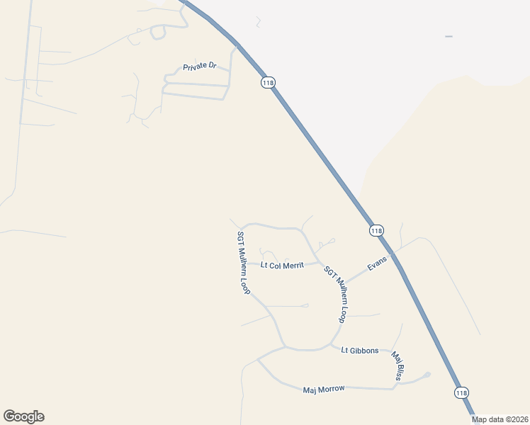 map of restaurants, bars, coffee shops, grocery stores, and more near 210 SGT Mulhern Loop in Fort Davis