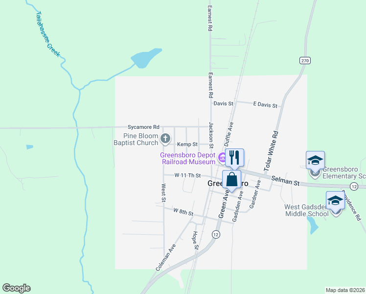 map of restaurants, bars, coffee shops, grocery stores, and more near 45 Mead Street in Greensboro