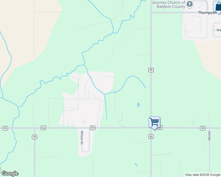 map of restaurants, bars, coffee shops, grocery stores, and more near 23750-23828 Grant Dr in Loxley