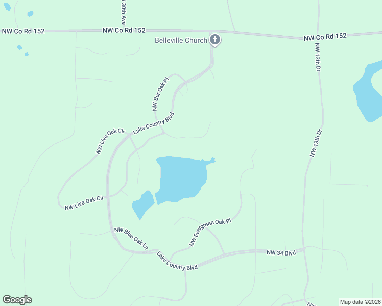 map of restaurants, bars, coffee shops, grocery stores, and more near 3585 Northwest 20th Place in Jennings