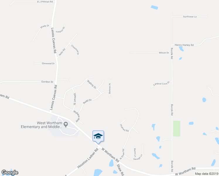 map of restaurants, bars, coffee shops, grocery stores, and more near Benson Place in Saucier