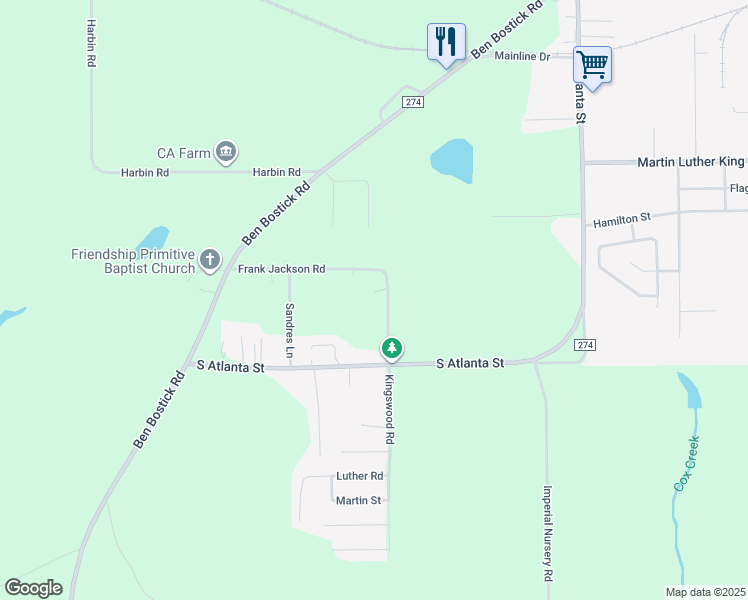 map of restaurants, bars, coffee shops, grocery stores, and more near 470 Frank Jackson Road in Quincy