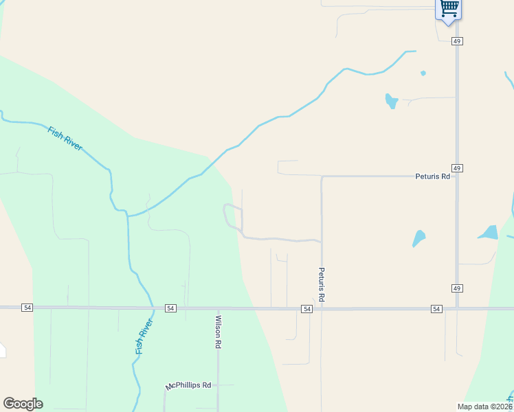 map of restaurants, bars, coffee shops, grocery stores, and more near 23759 -B Peturis Road in Loxley