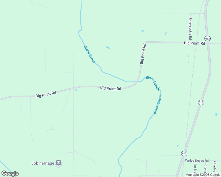 map of restaurants, bars, coffee shops, grocery stores, and more near 4233 Big Point Road in Moss Point
