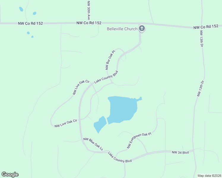map of restaurants, bars, coffee shops, grocery stores, and more near 3543 NW 20th Pl in Jennings