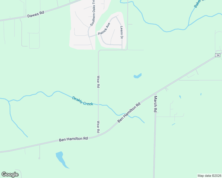 map of restaurants, bars, coffee shops, grocery stores, and more near 5181 Wear Road in Grand Bay