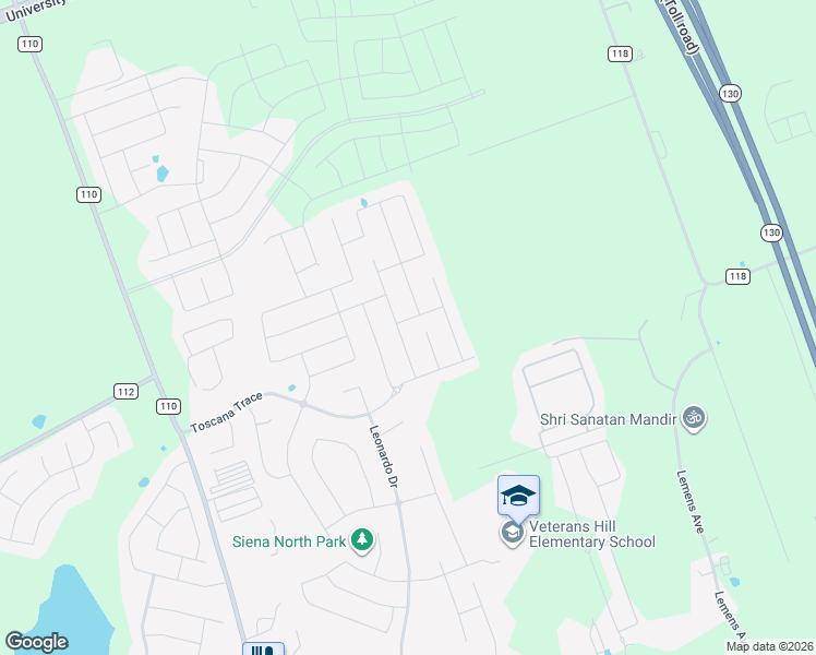 map of restaurants, bars, coffee shops, grocery stores, and more near 6512 Strelitzia Cove in Round Rock