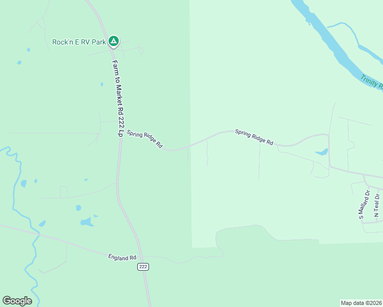 map of restaurants, bars, coffee shops, grocery stores, and more near 350 Spring Ridge Road in Coldspring