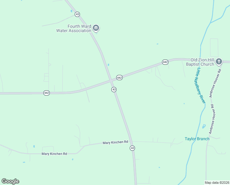 map of restaurants, bars, coffee shops, grocery stores, and more near 35002 Louisiana 43 in Independence