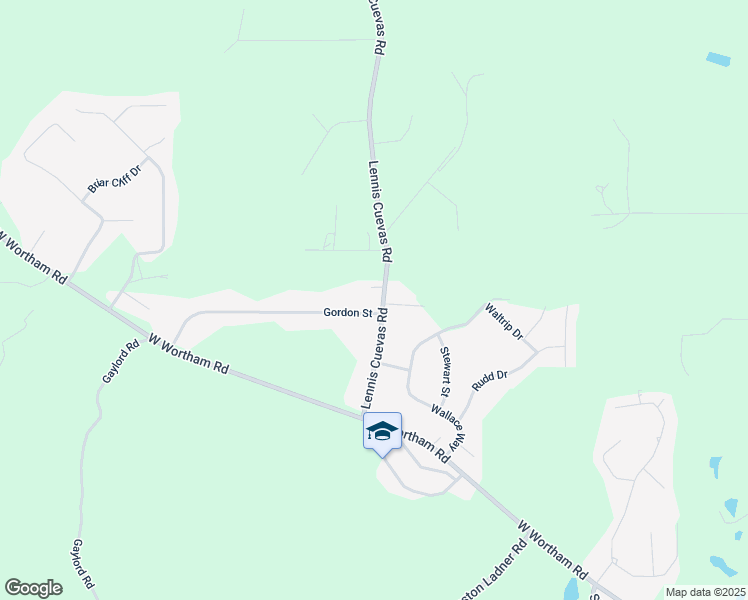 map of restaurants, bars, coffee shops, grocery stores, and more near 20007-20051 Lennis Cuevas Rd in Saucier
