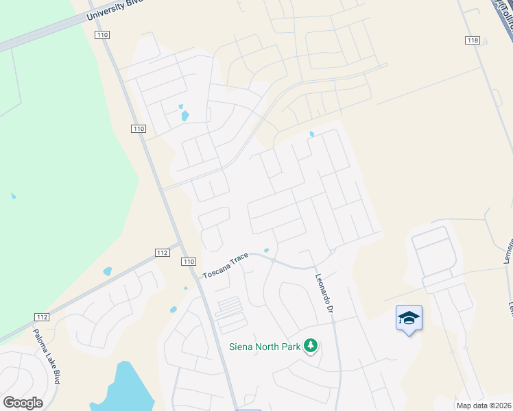 map of restaurants, bars, coffee shops, grocery stores, and more near 5625 Bellissima Way in Hutto