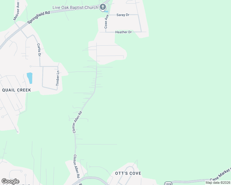 map of restaurants, bars, coffee shops, grocery stores, and more near 34940 Clinton Allen Road in Denham Springs