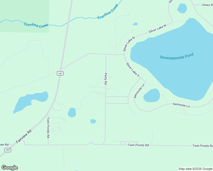 map of restaurants, bars, coffee shops, grocery stores, and more near 118 Petty Road in Marianna