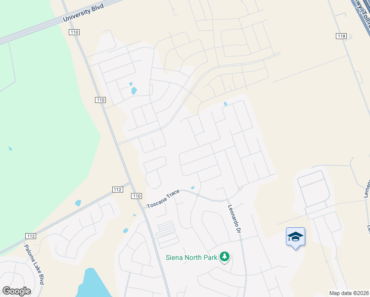 map of restaurants, bars, coffee shops, grocery stores, and more near 5625 Bellissima Way in Hutto