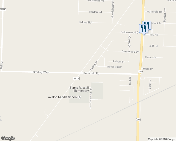 map of restaurants, bars, coffee shops, grocery stores, and more near 5432 Holley Street in Milton