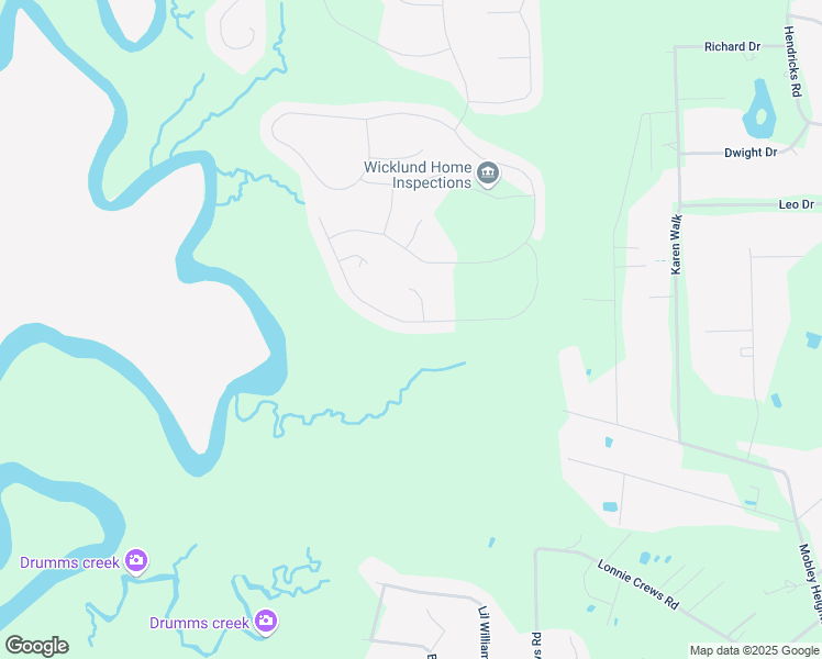 map of restaurants, bars, coffee shops, grocery stores, and more near 3341 Mobley Heights Road in Fernandina Beach