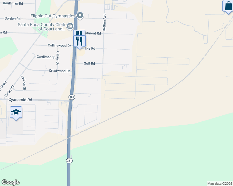 map of restaurants, bars, coffee shops, grocery stores, and more near in Bagdad