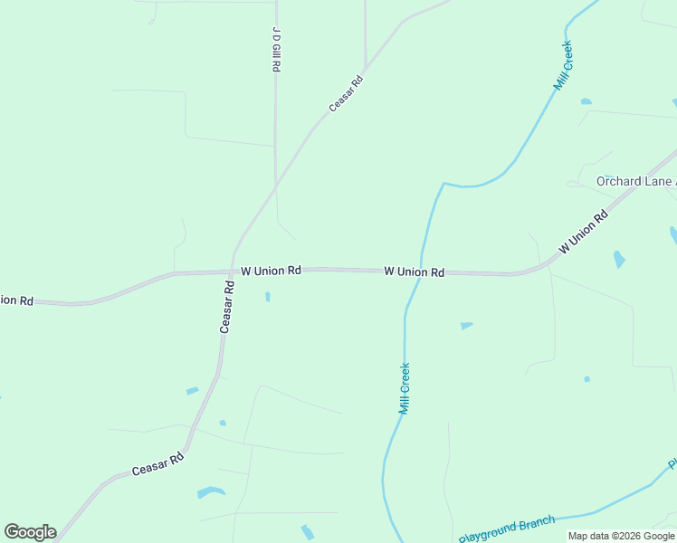 map of restaurants, bars, coffee shops, grocery stores, and more near 1279-1537 West Union Road in Picayune