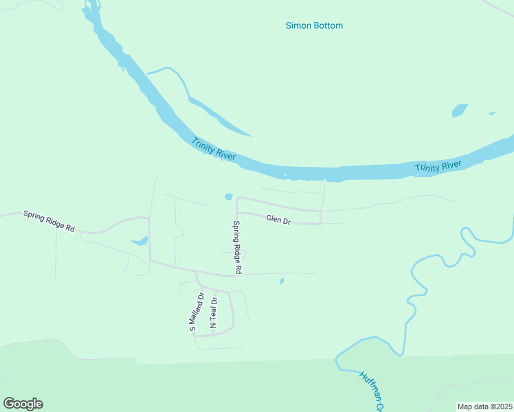 map of restaurants, bars, coffee shops, grocery stores, and more near 1971 Spring Ridge Road in Coldspring