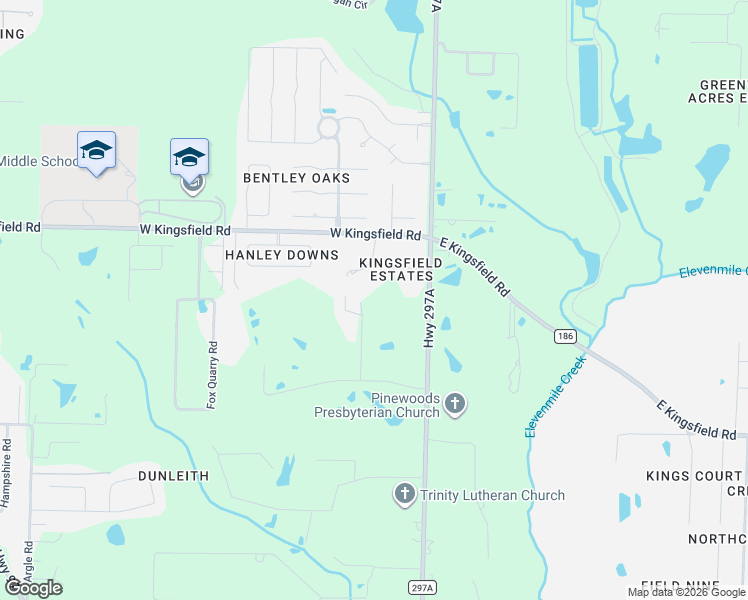 map of restaurants, bars, coffee shops, grocery stores, and more near 1900 Meander Circle in Escambia County