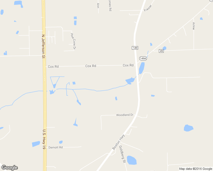 map of restaurants, bars, coffee shops, grocery stores, and more near 576 Cox Road in Monticello