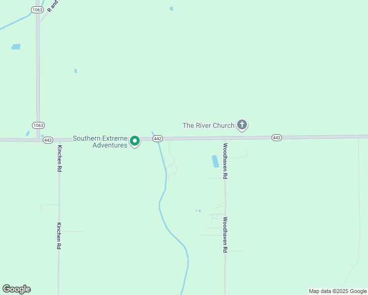 map of restaurants, bars, coffee shops, grocery stores, and more near 10382 Louisiana 442 in Tickfaw