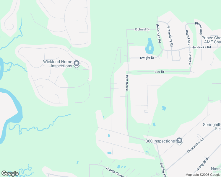 map of restaurants, bars, coffee shops, grocery stores, and more near Catalina Drive in Nassau County