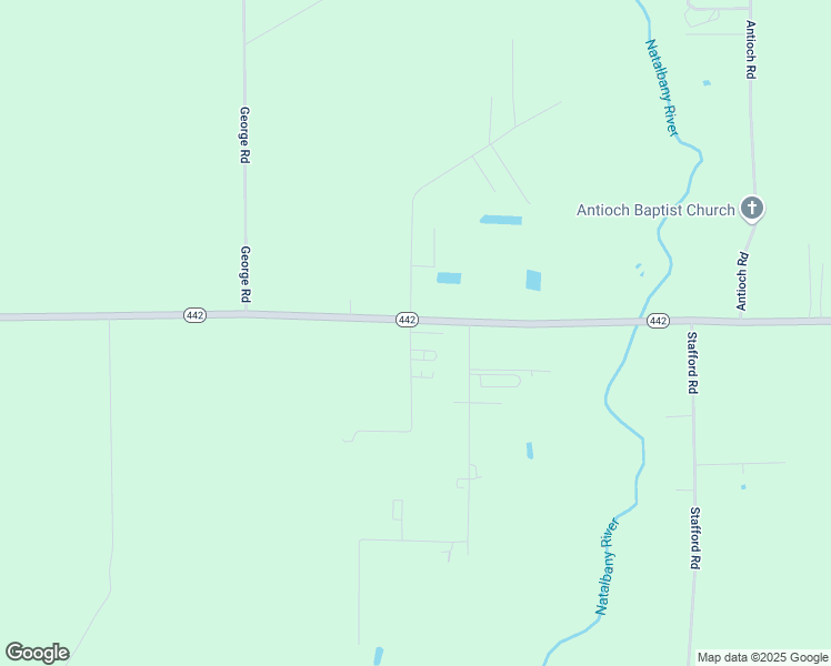 map of restaurants, bars, coffee shops, grocery stores, and more near 12205 Louisiana 442 in Tickfaw