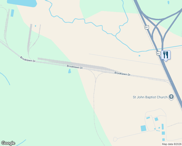 map of restaurants, bars, coffee shops, grocery stores, and more near in Baton Rouge