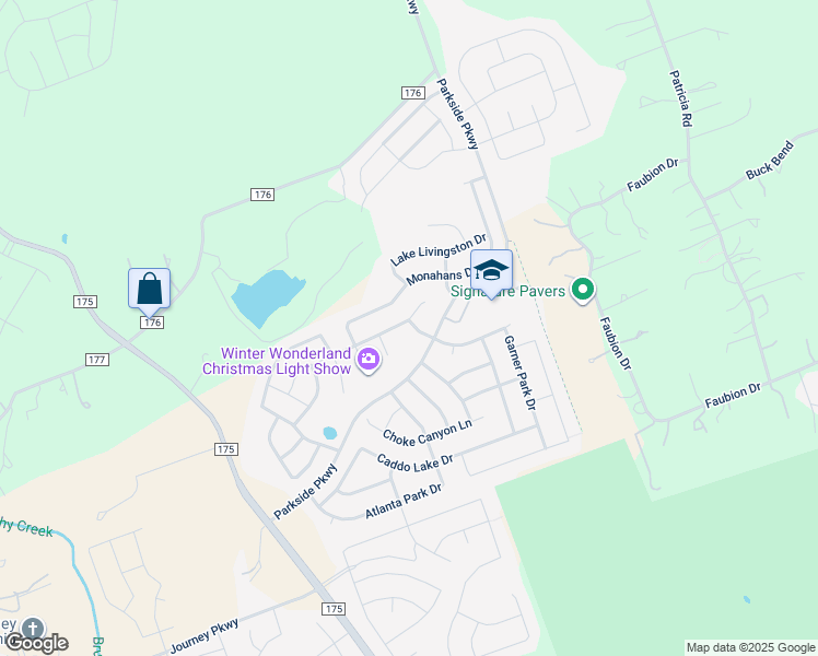 map of restaurants, bars, coffee shops, grocery stores, and more near 113 Seminole Canyon Drive in Round Rock