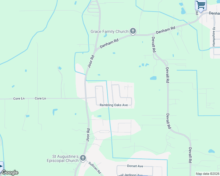 map of restaurants, bars, coffee shops, grocery stores, and more near 13951 Spreading Oaks Avenue in Baton Rouge