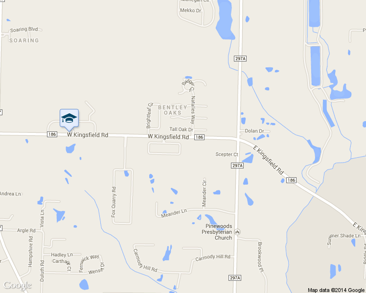 map of restaurants, bars, coffee shops, grocery stores, and more near 736 Hanley Downs Drive in Escambia