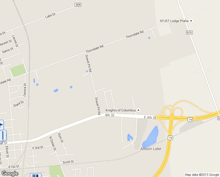 map of restaurants, bars, coffee shops, grocery stores, and more near 2709 Crestview Street in Taylor