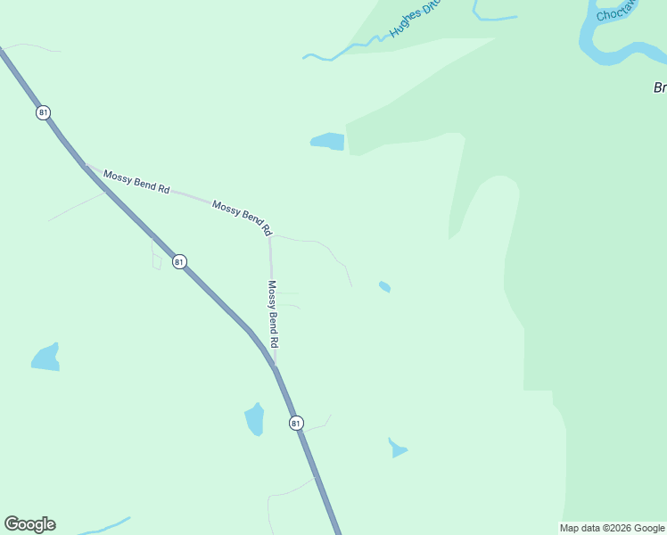 map of restaurants, bars, coffee shops, grocery stores, and more near 739 Mossy Bend Road in Ponce de Leon