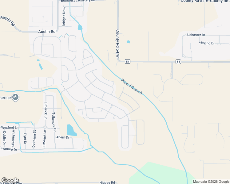 map of restaurants, bars, coffee shops, grocery stores, and more near 11030 County Road 54 in Daphne