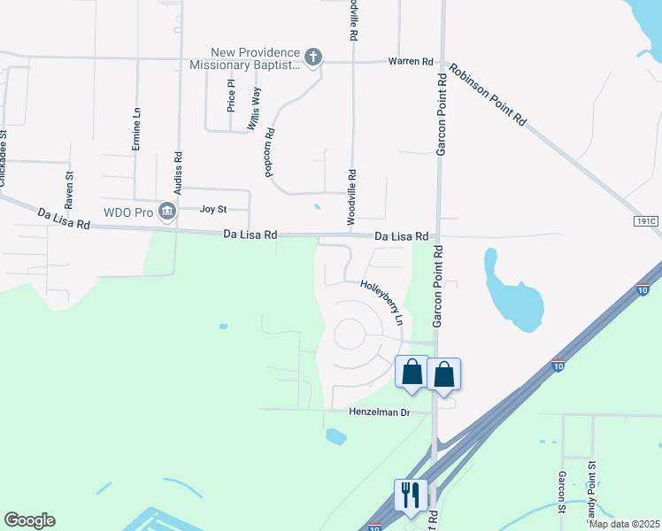 map of restaurants, bars, coffee shops, grocery stores, and more near 3996 Holleyberry Lane in Milton