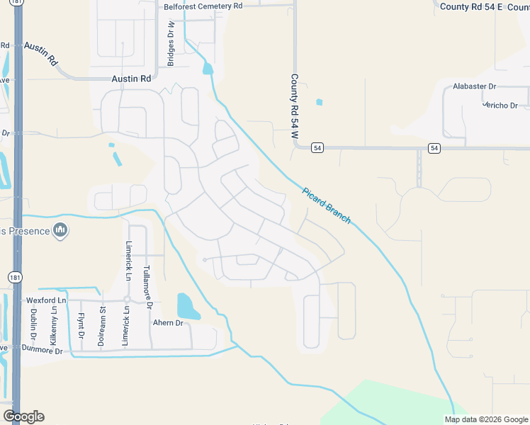 map of restaurants, bars, coffee shops, grocery stores, and more near Unnamed Road in Daphne