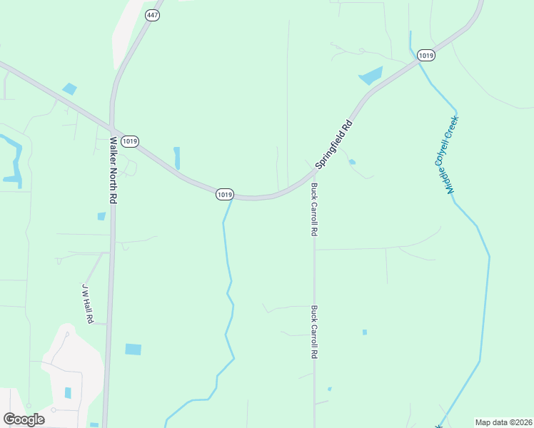 map of restaurants, bars, coffee shops, grocery stores, and more near 13608 Springfield Road in Walker