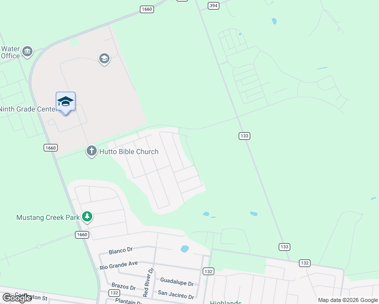 map of restaurants, bars, coffee shops, grocery stores, and more near 815 County Road 132 in Hutto