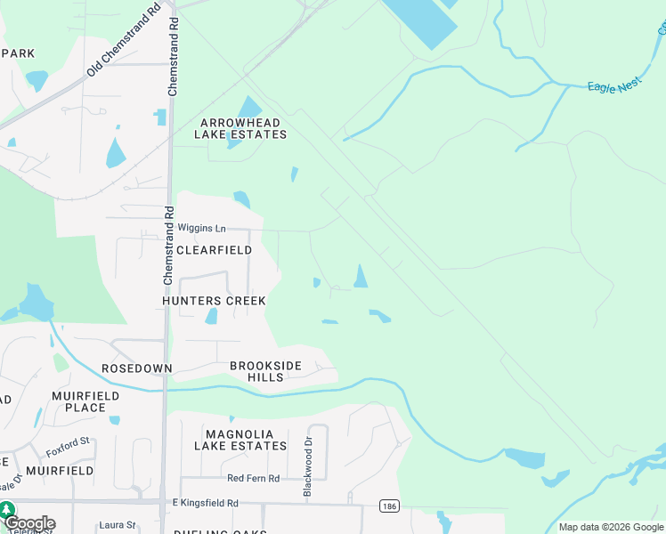 map of restaurants, bars, coffee shops, grocery stores, and more near 1594 Sunny Ridge Lane in Escambia County