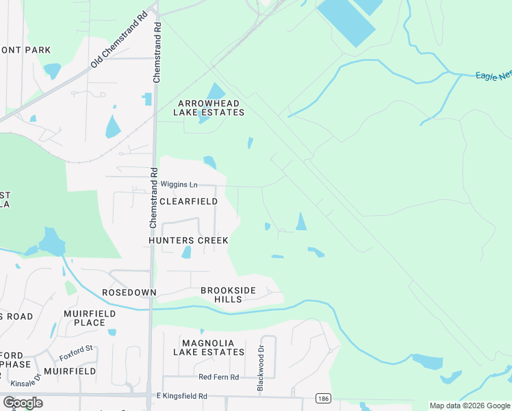 map of restaurants, bars, coffee shops, grocery stores, and more near 3261 Wiggins Lane in Cantonment