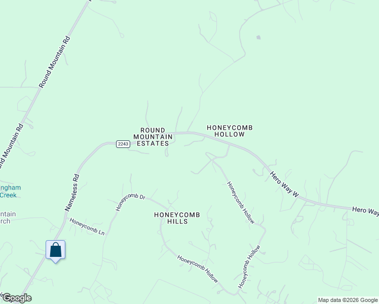 map of restaurants, bars, coffee shops, grocery stores, and more near 22007 Nameless Road in Leander