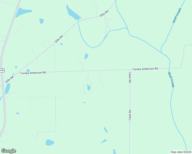 map of restaurants, bars, coffee shops, grocery stores, and more near 728 Turney Anderson Road in Monticello