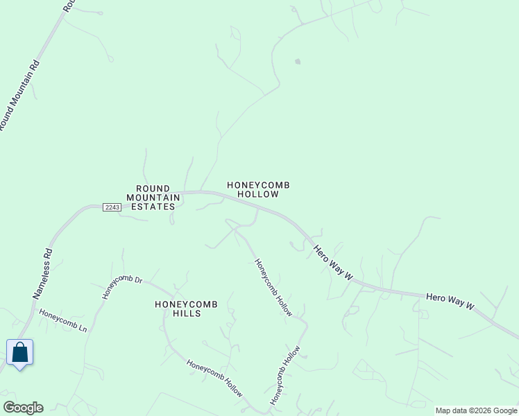 map of restaurants, bars, coffee shops, grocery stores, and more near 15099 Nameless Road in Leander