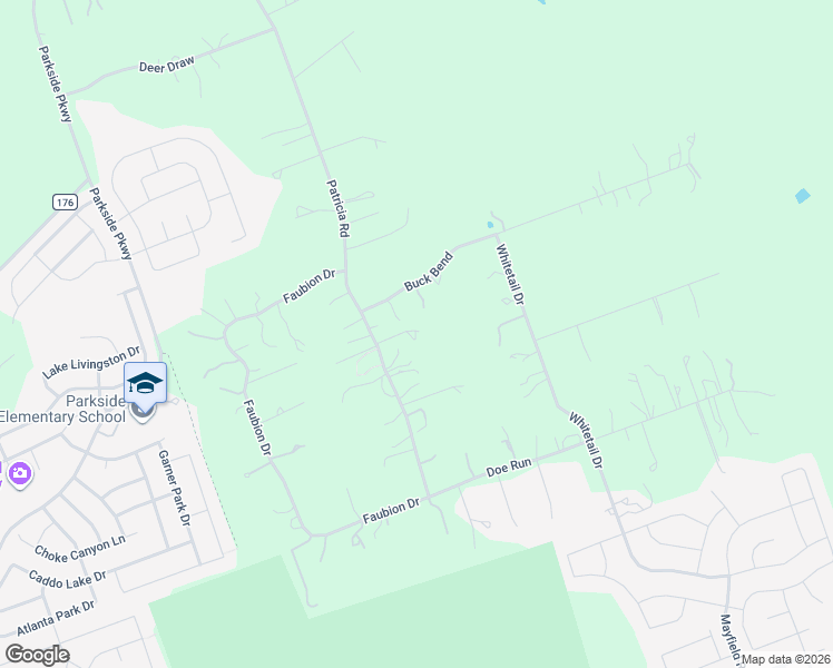 map of restaurants, bars, coffee shops, grocery stores, and more near 422 Patricia Road in Georgetown