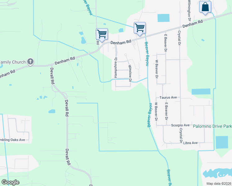 map of restaurants, bars, coffee shops, grocery stores, and more near 14201 Hampshire Drive in Central