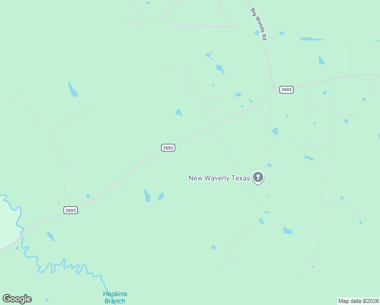 map of restaurants, bars, coffee shops, grocery stores, and more near 4165 Farm to Market 2693 in New Waverly